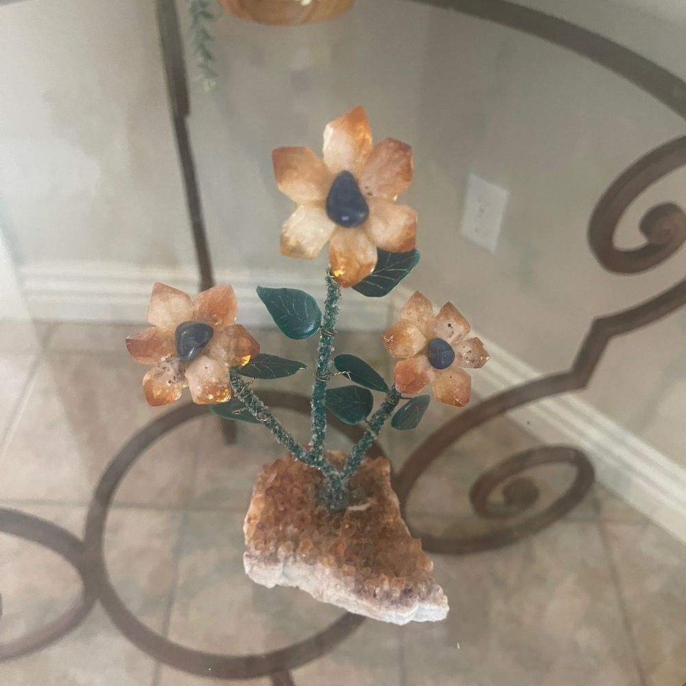 Rock Crystal Yellow Flowers!
